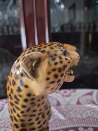 Leopardo escayola años 70