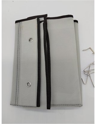 Organizador de Puerta con 10 Bolsillos de Malla – Organizador Colgante con 4 Ganchos – Organizadors de Armario 54 -5 x 126 cm par