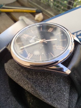 Casio MTP-V005L-1B5 Reloj Negro y Dorado