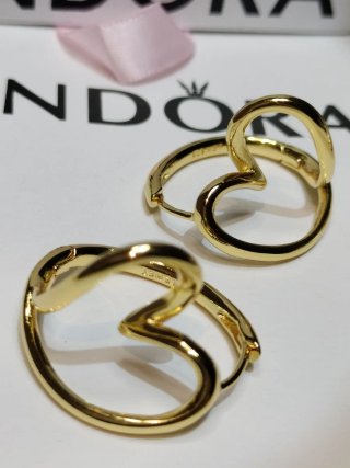 Pendientes Pandora Corazón Oro