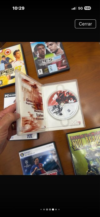 Lote 6 juegos PC DVD vintage