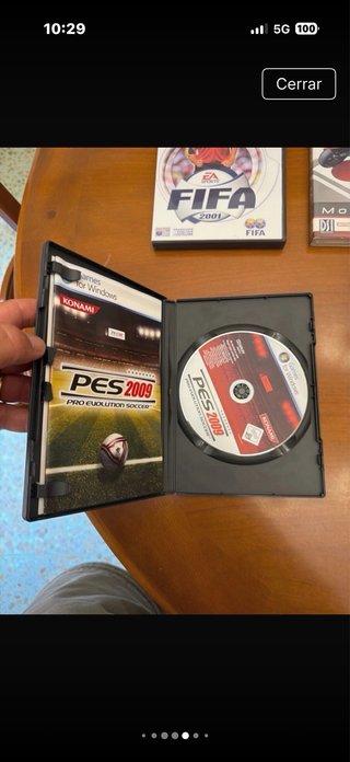 Lote 6 juegos PC DVD vintage
