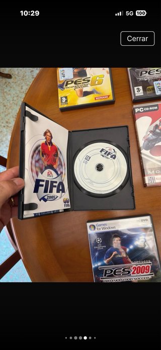 Lote 6 juegos PC DVD vintage