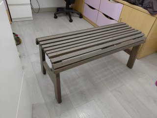 Banco de madera Ikea