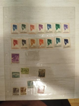 Sellos de Indonesia Colección