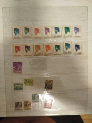 Sellos de Indonesia Colección