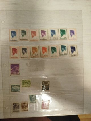 Sellos de Indonesia Colección