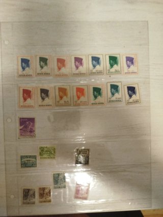 Sellos de Indonesia Colección