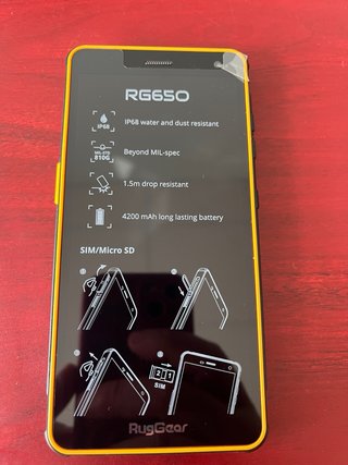 RugGear RG650 Dorado