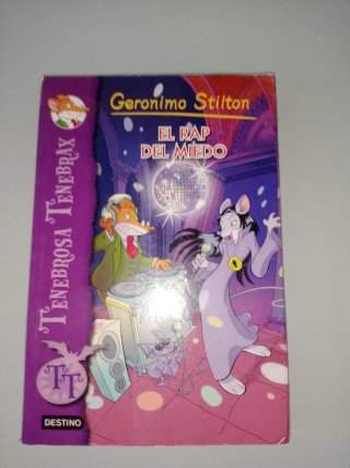 Lote 5 libros Gerónimo Stilton