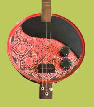 Guitarra Cigar Box Vintage
