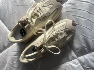 Zapatillas New Balance 327 Beige/Blanco