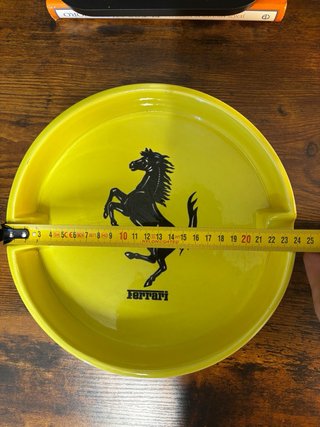Cenicero Ferrari Porcelana Italiano
