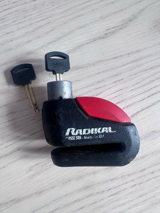 Candado Disco Moto Radikal SEK