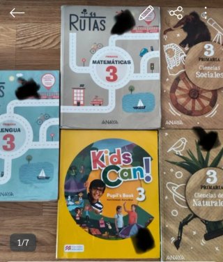 Libros 3° primaria Anaya