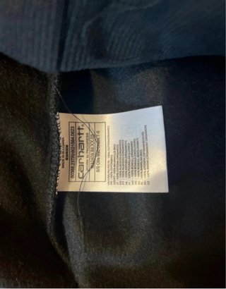 Sudadera Carhartt Negra