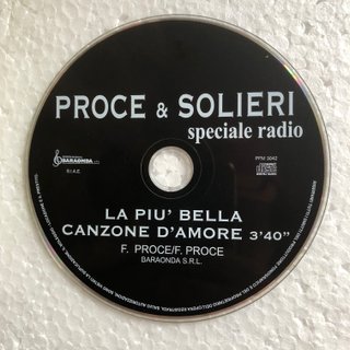 Proce & Solieri - La Più Bella Canzone D'Amore CD