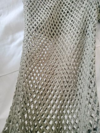 Pantalón largo de crochet verano