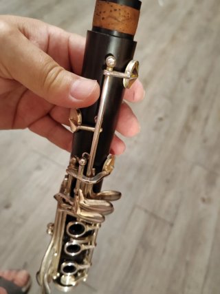 Clarinete completo con funda