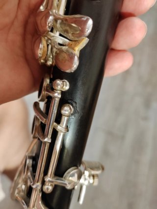 Clarinete completo con funda