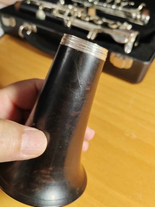 Clarinete completo con funda