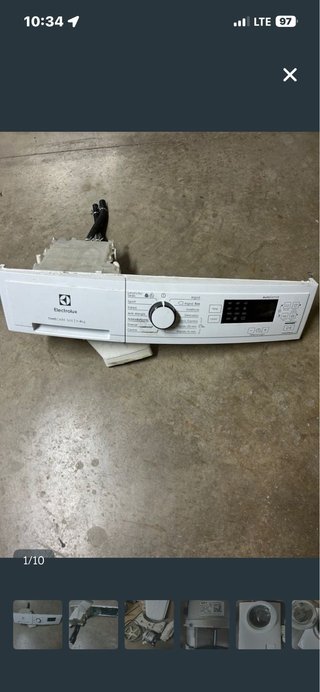 Placa mandos lavadora Electrolux completa