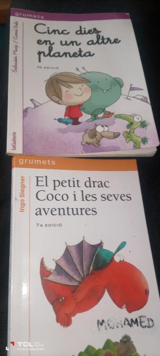 Contes para clase de 2 segunda primaria en catalá