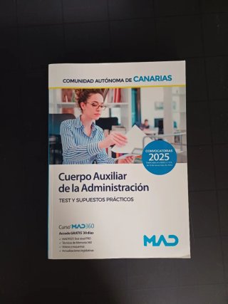Libros Oposición Cuerpo Administrativo