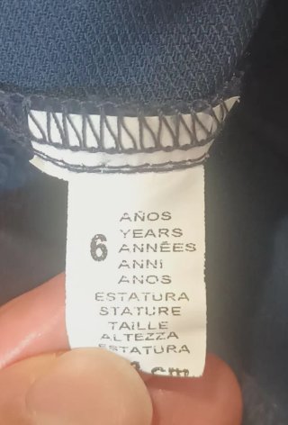 Bermuda Tutto Piccolo azul marino Talla 6