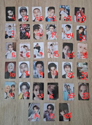 Photocards Stray Kids
