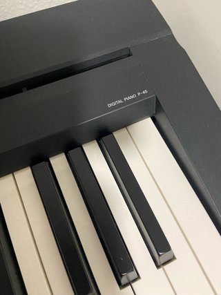 Piano Digital Yamaha P-45 B 15’4 x 29’5 x 132’6 cm
