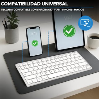 Bluestork Teclado Bluetooth para Mac/Ipad
