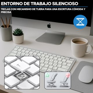 Bluestork Teclado Bluetooth para Mac/Ipad