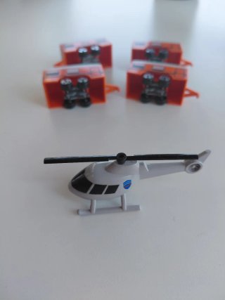 Lote Micro Tents Helicóptero
