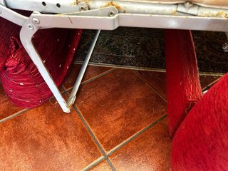 Sofá Cama de 3 Plazas - Color Rojo (Muy Cómodo)