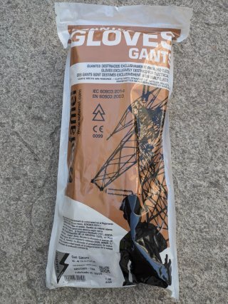 Guantes Dieléctricos Clase 4 Sofamel. 10unid.dispo