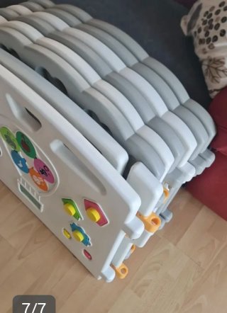 URGE VENDER Parque infantil PVC 8 paneles 70cm