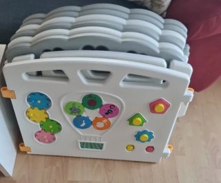 URGE VENDER Parque infantil PVC 8 paneles 70cm
