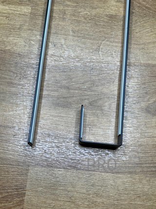 Juego de ganchos para espejo de puerta de 14.5 pulgadas