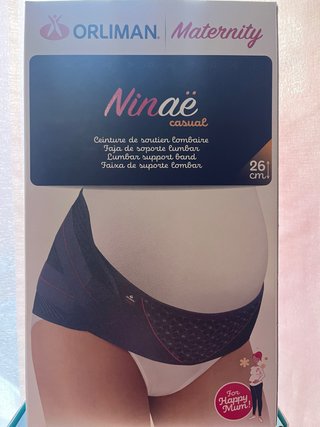 Faja Lumbar Embarazada Orliman Ninaë Casual