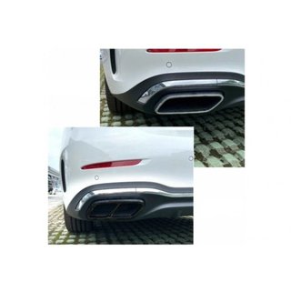 Embellecedores de tubo de escape Mercedes Clase C