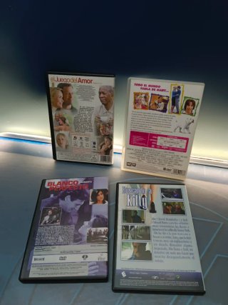 Lote 4 DVDs Comedias Románticas