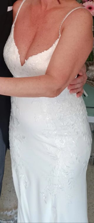 Vestido de Novia Blanco Sirena