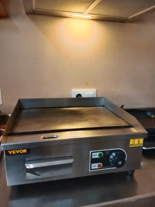 Plancha Eléctrica VEVOR Cocina (No Funciona)