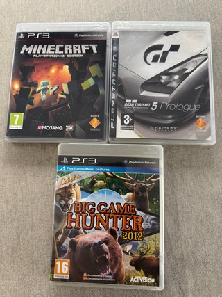 Pack 3 Juegos PS3