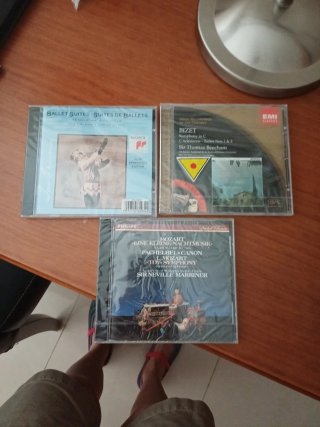 3 CDs Música Clásica: Bizet, Mozart, Stravinsky