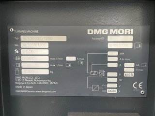 (LAT0364) Torno Horizontal DMG MORI NLX 3000 1250Y
