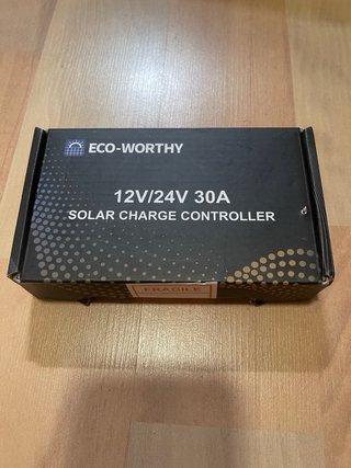 Controlador Carga Solar Eco-Worthy 12/24V 30A