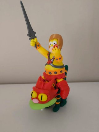 Homer Simpson x MOTU figura