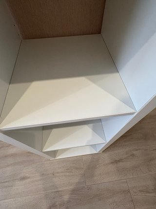 Estantería Kallax Ikea Blanca y Madera